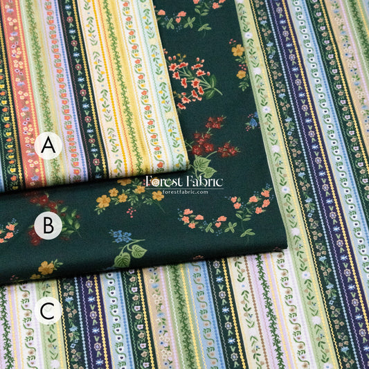 cotton - Gracie fabric 1 - FO:REST Fabric 布恩堂Liberty fabric#tana lawn#japanese fabric#ykk zipper#