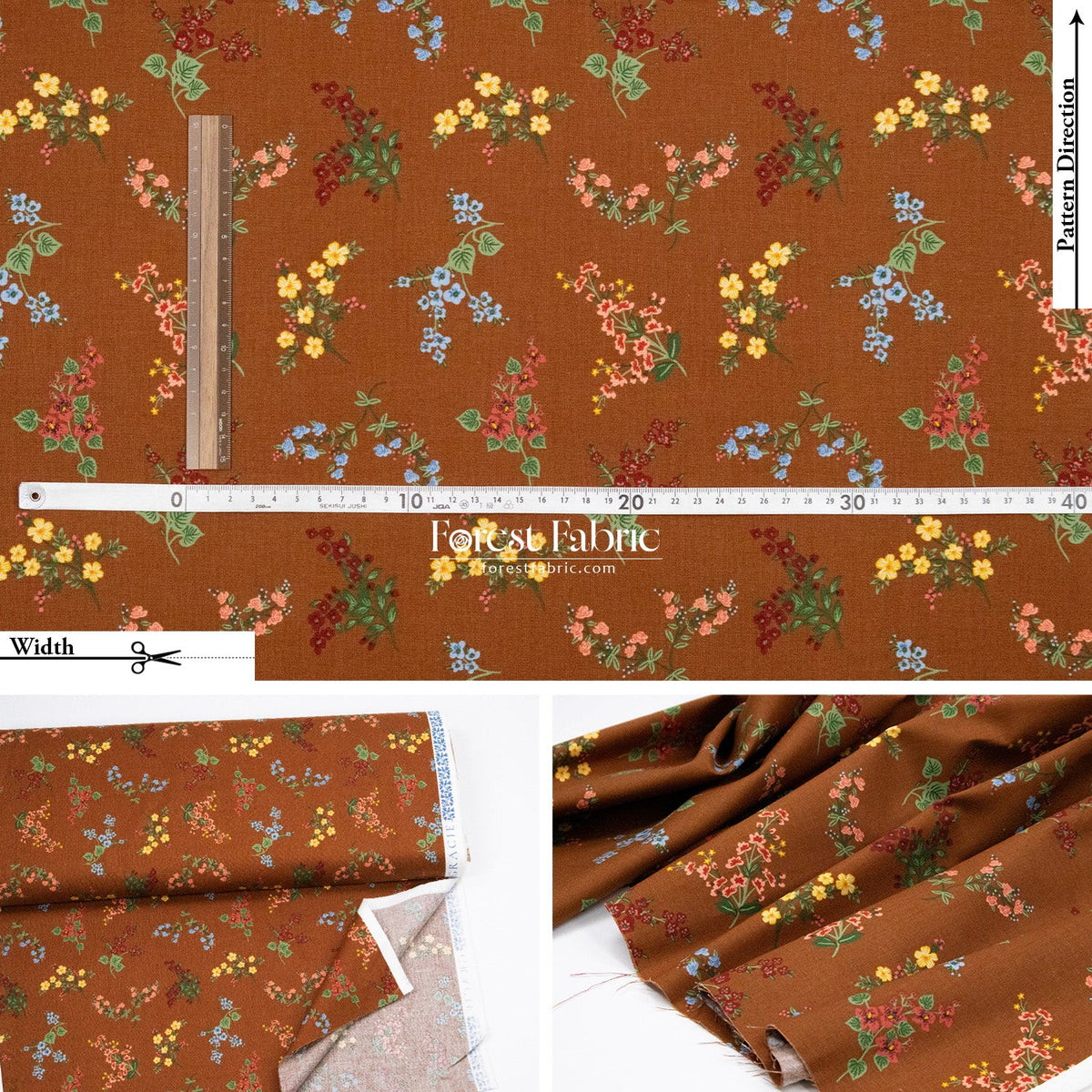 cotton - Gracie fabric 2 - FO:REST Fabric 布恩堂Liberty fabric#tana lawn#japanese fabric#ykk zipper#