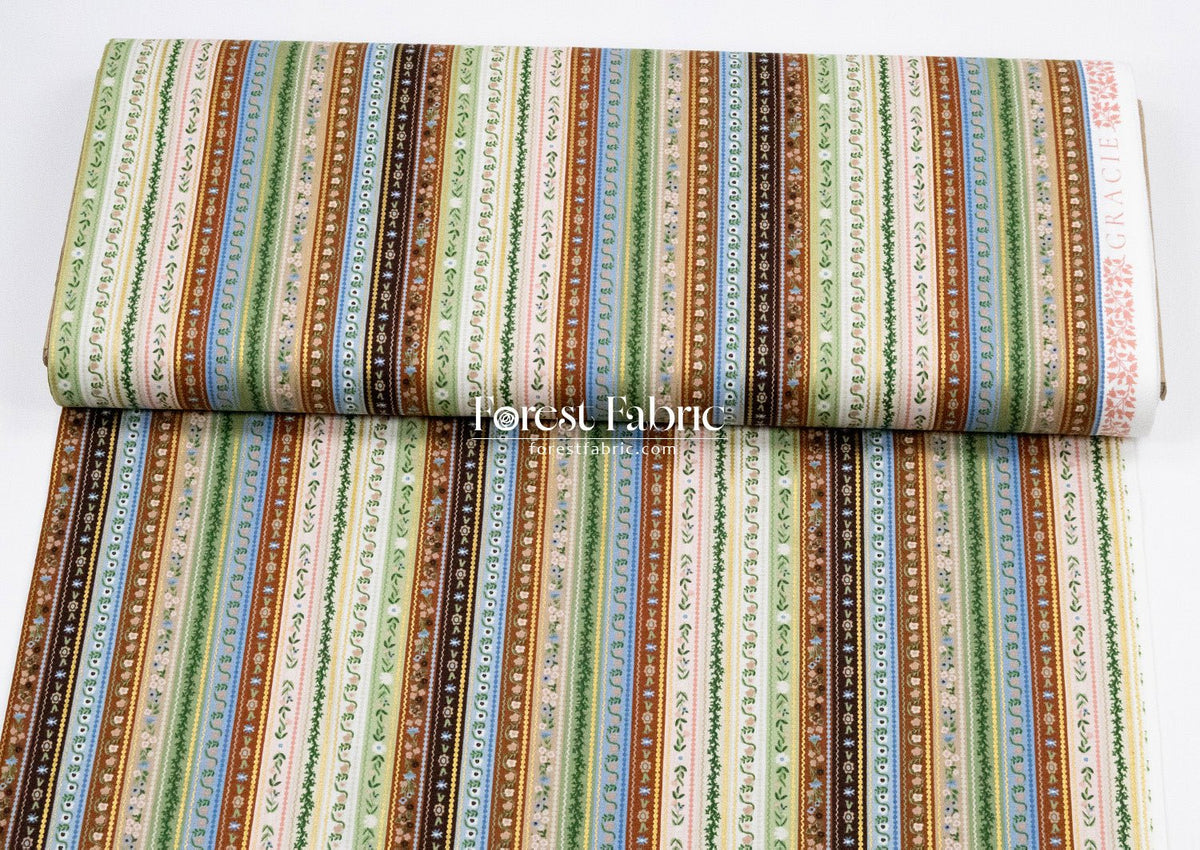 cotton - Gracie fabric 2 - FO:REST Fabric 布恩堂Liberty fabric#tana lawn#japanese fabric#ykk zipper#