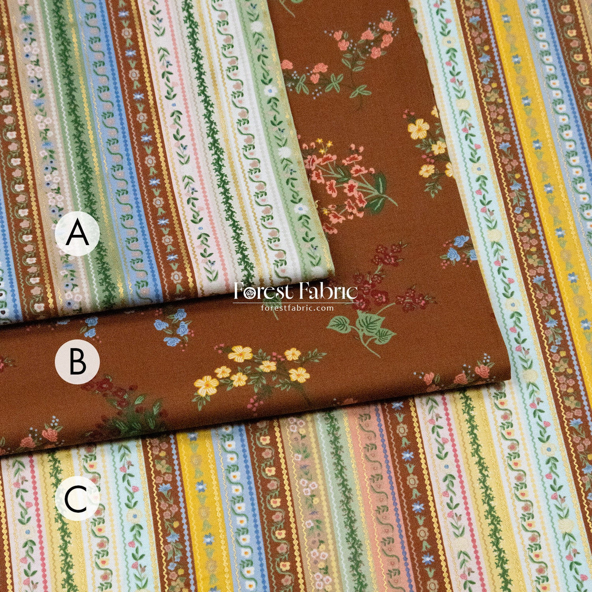 cotton - Gracie fabric 2 - FO:REST Fabric 布恩堂Liberty fabric#tana lawn#japanese fabric#ykk zipper#