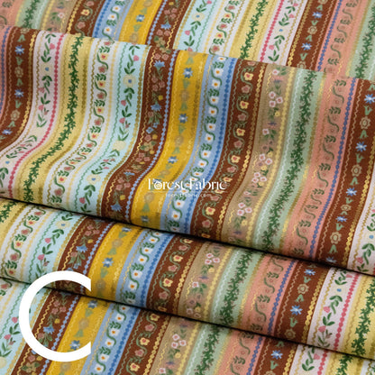 cotton - Gracie fabric 2 - FO:REST Fabric 布恩堂Liberty fabric#tana lawn#japanese fabric#ykk zipper#