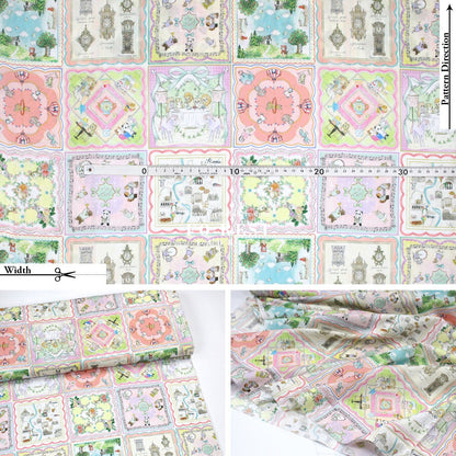 cotton - Handkerchief Collector fabric - FO:REST Fabric 布恩堂Liberty fabrictana lawnjapanese fabricykk zipper