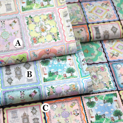 cotton - Handkerchief Collector fabric - FO:REST Fabric 布恩堂Liberty fabrictana lawnjapanese fabricykk zipper