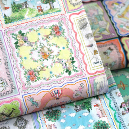 cotton - Handkerchief Collector fabric - FO:REST Fabric 布恩堂Liberty fabrictana lawnjapanese fabricykk zipper