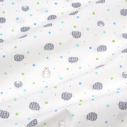 cotton - Hedgehog Rabbit fabric - FO:REST Fabric 布恩堂Liberty fabrictana lawnjapanese fabricykk zipper