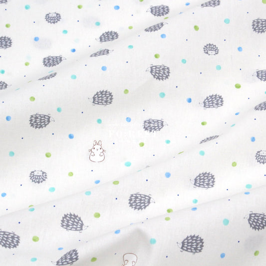 cotton - Hedgehog Rabbit fabric - FO:REST Fabric 布恩堂Liberty fabrictana lawnjapanese fabricykk zipper