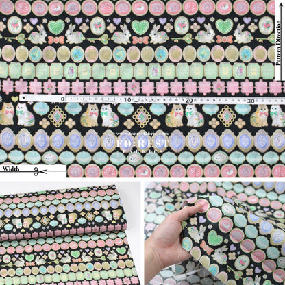 cotton - Icing Cookies fabric - FO:REST Fabric 布恩堂Liberty fabrictana lawnjapanese fabricykk zipper