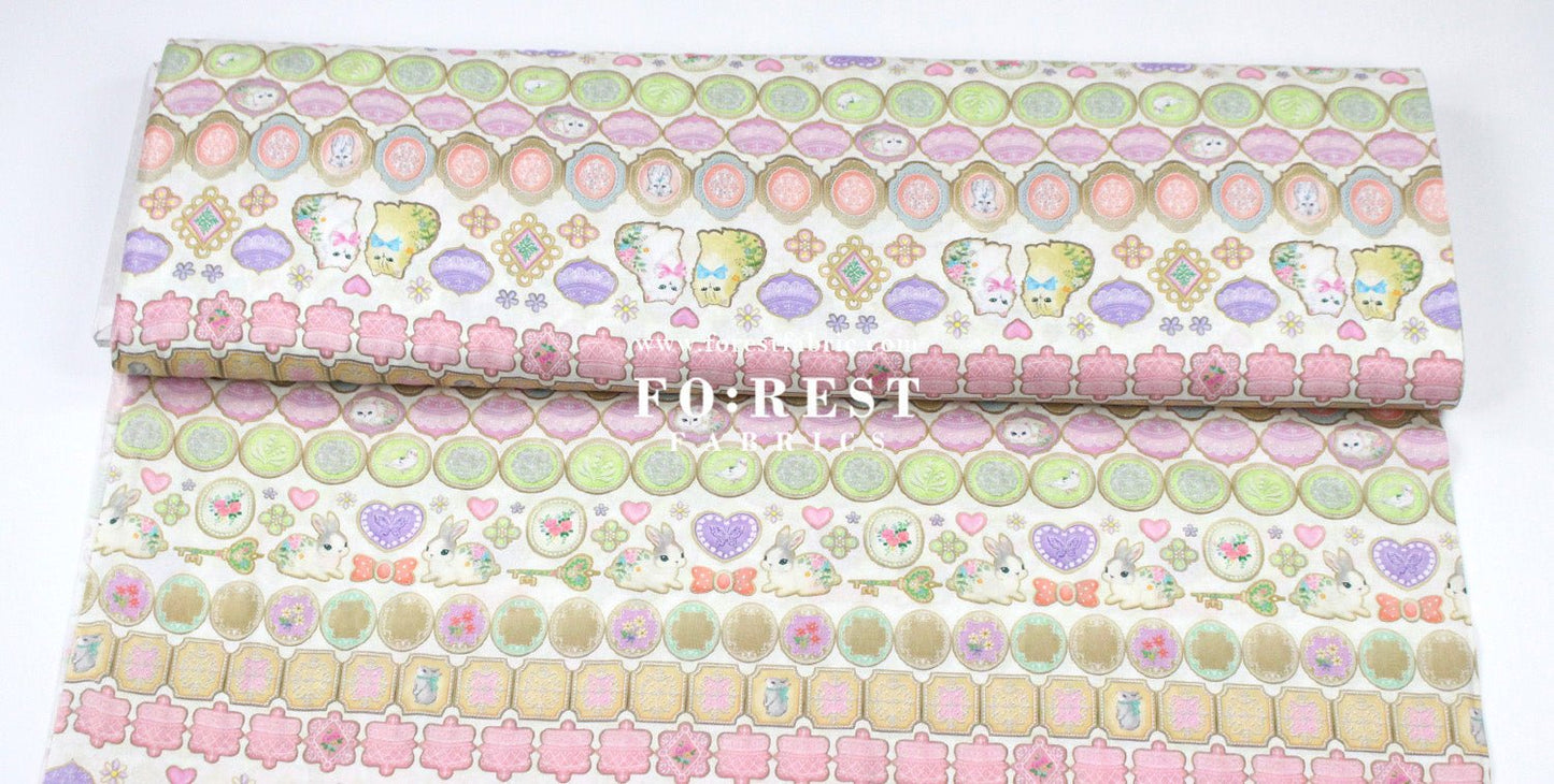 cotton - Icing Cookies fabric - FO:REST Fabric 布恩堂Liberty fabrictana lawnjapanese fabricykk zipper