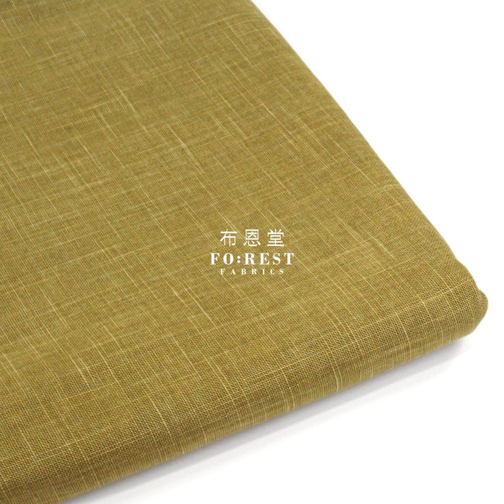 Cotton - Japanese style solid Plain Fabric - FO:REST Fabric 布恩堂Liberty fabrictana lawnjapanese fabricykk zipper