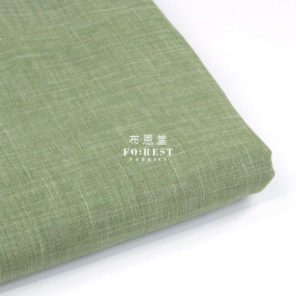Cotton - Japanese style solid Plain Fabric - FO:REST Fabric 布恩堂Liberty fabrictana lawnjapanese fabricykk zipper