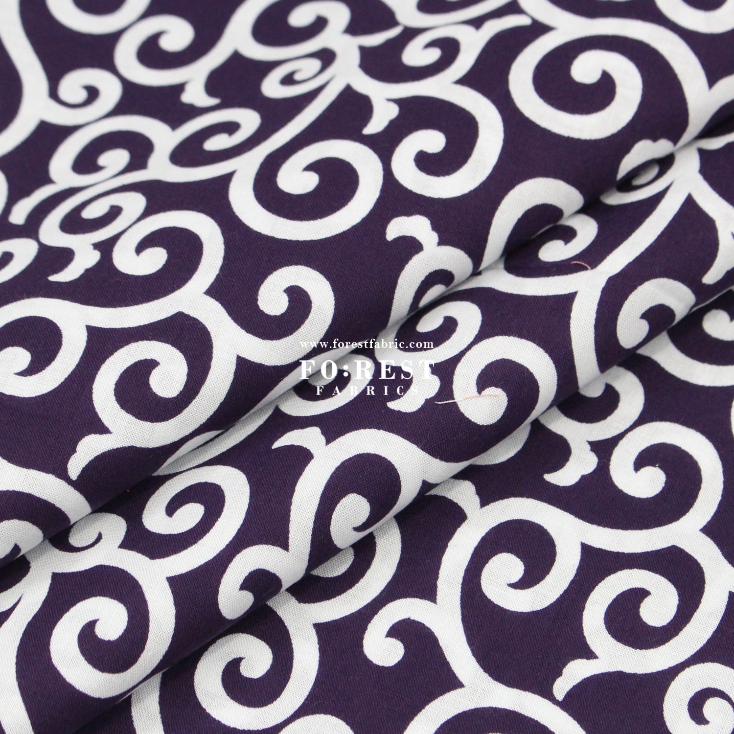 cotton - Japanese Traditional Karakusa (L Size)唐草 fabric - FO:REST Fabric 布恩堂Liberty fabrictana lawnjapanese fabricykk zipper