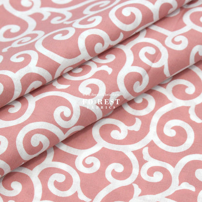 cotton - Japanese Traditional Karakusa (L Size)唐草 fabric - FO:REST Fabric 布恩堂Liberty fabrictana lawnjapanese fabricykk zipper