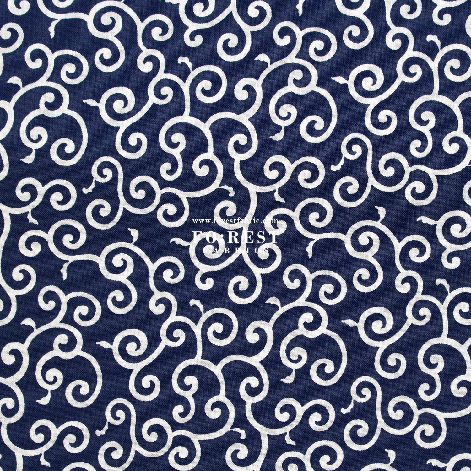 cotton - Japanese Traditional Karakusa (S Size)唐草 fabric de - FO:REST Fabric 布恩堂Liberty fabrictana lawnjapanese fabricykk zipper