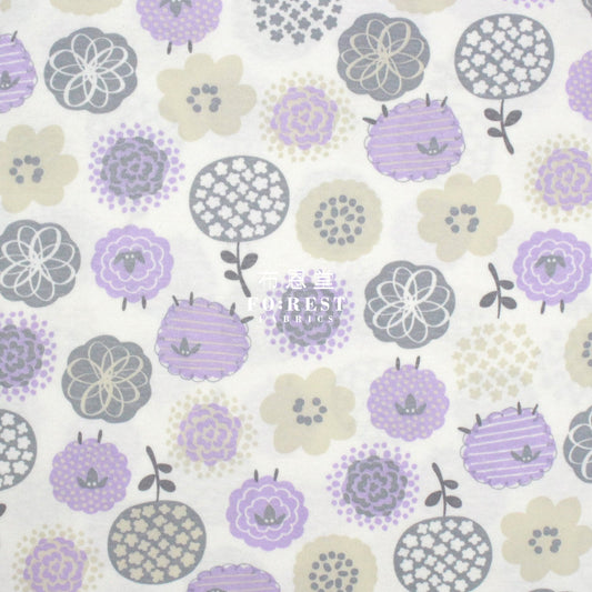 Cotton Jersey Knit - Wool fabric PURPLE 針織 - FO:REST Fabric 布恩堂Liberty fabrictana lawnjapanese fabricykk zipper