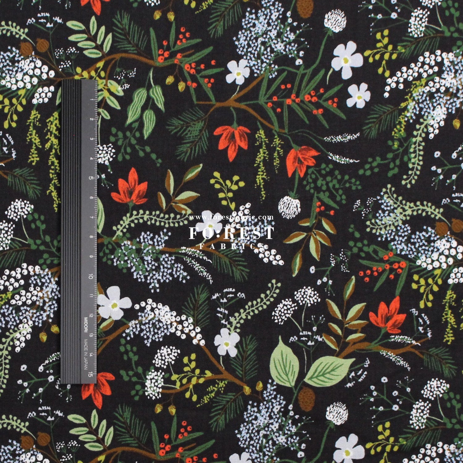 cotton - Juniper Foresst fabric - FO:REST Fabric 布恩堂Liberty fabrictana lawnjapanese fabricykk zipper