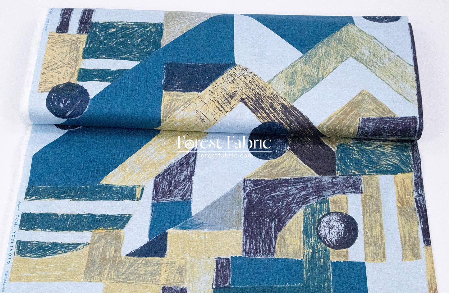 cotton - KESHIKI Asanoyama fabric - FO:REST Fabric 布恩堂Liberty fabrictana lawnjapanese fabricykk zipper