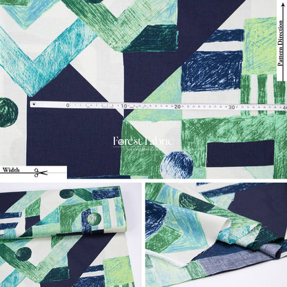 cotton - KESHIKI Asanoyama fabric - FO:REST Fabric 布恩堂Liberty fabrictana lawnjapanese fabricykk zipper