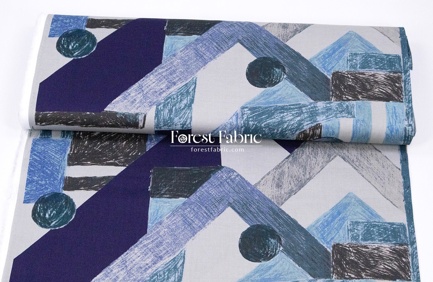 cotton - KESHIKI Asanoyama fabric - FO:REST Fabric 布恩堂Liberty fabrictana lawnjapanese fabricykk zipper