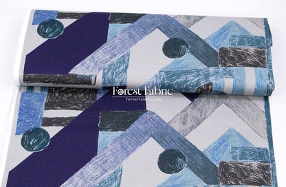 cotton - KESHIKI Asanoyama fabric - FO:REST Fabric 布恩堂Liberty fabrictana lawnjapanese fabricykk zipper