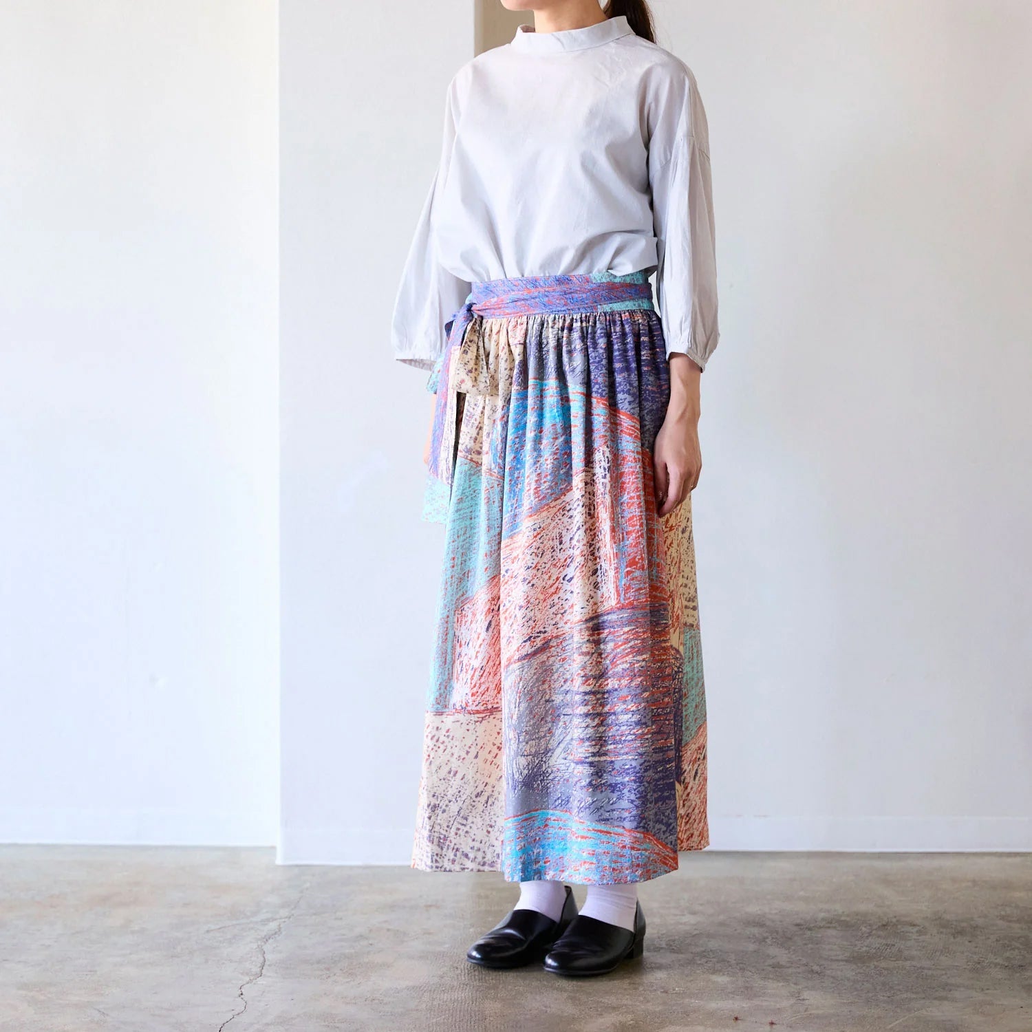 cotton - KESHIKI Station City fabric - FO:REST Fabric 布恩堂Liberty fabrictana lawnjapanese fabricykk zipper