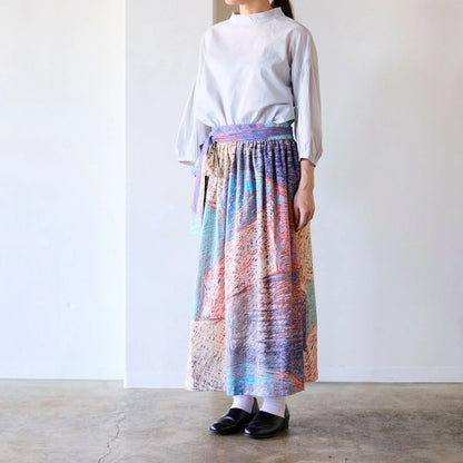 cotton - KESHIKI Station City fabric - FO:REST Fabric 布恩堂Liberty fabrictana lawnjapanese fabricykk zipper
