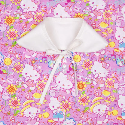 cotton - Kitty fabric - FO:REST Fabric 布恩堂Liberty fabrictana lawnjapanese fabricykk zipper