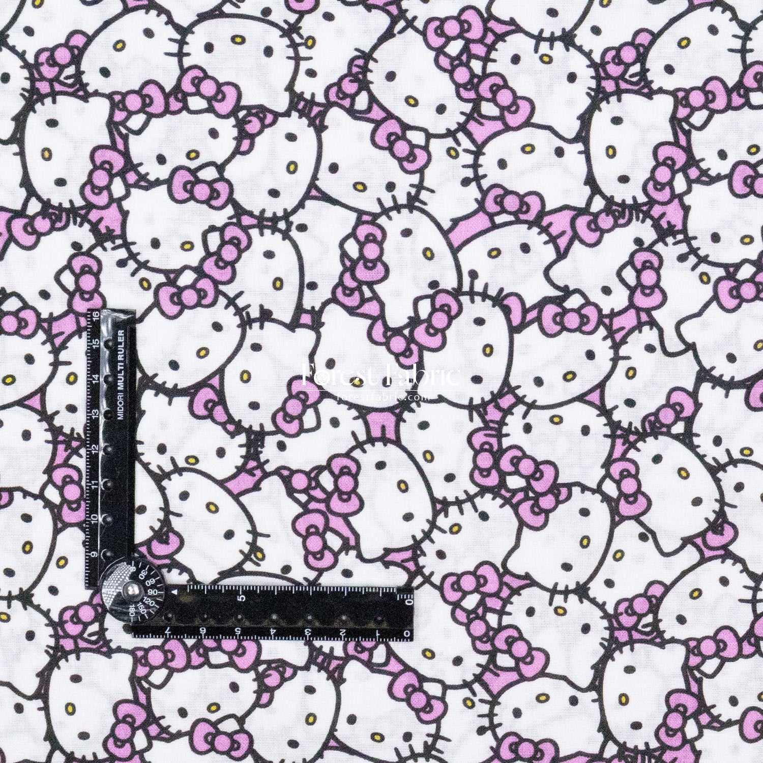 cotton - Kitty fabric - FO:REST Fabric 布恩堂Liberty fabrictana lawnjapanese fabricykk zipper