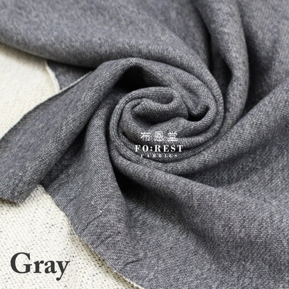 Cotton Knitted - Solid Fabric 180Cm Gray Jersey Knit