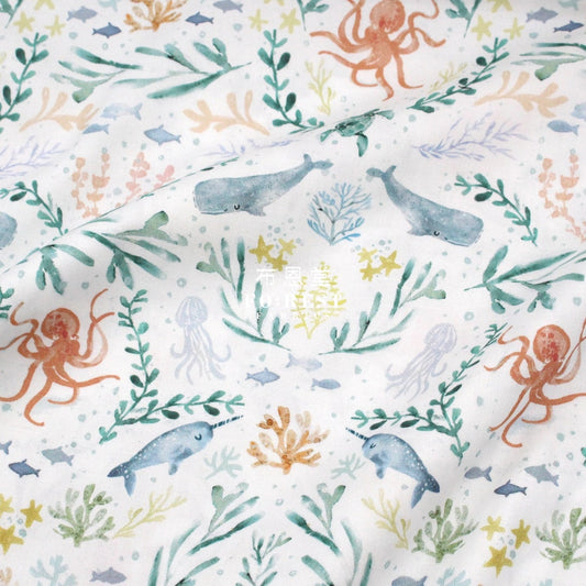 Cotton - La Mer Fabric