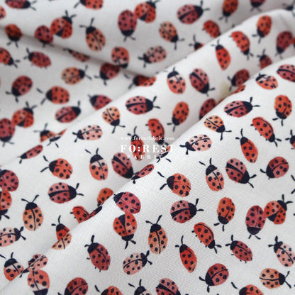 cotton - Lady Bugging fabric - FO:REST Fabric 布恩堂Liberty fabrictana lawnjapanese fabricykk zipper