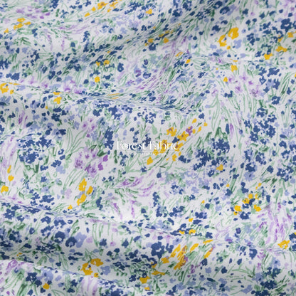 cotton lawn - Sunny Field Breeze fabric - FO:REST Fabric 布恩堂Liberty fabrictana lawnjapanese fabricykk zipper