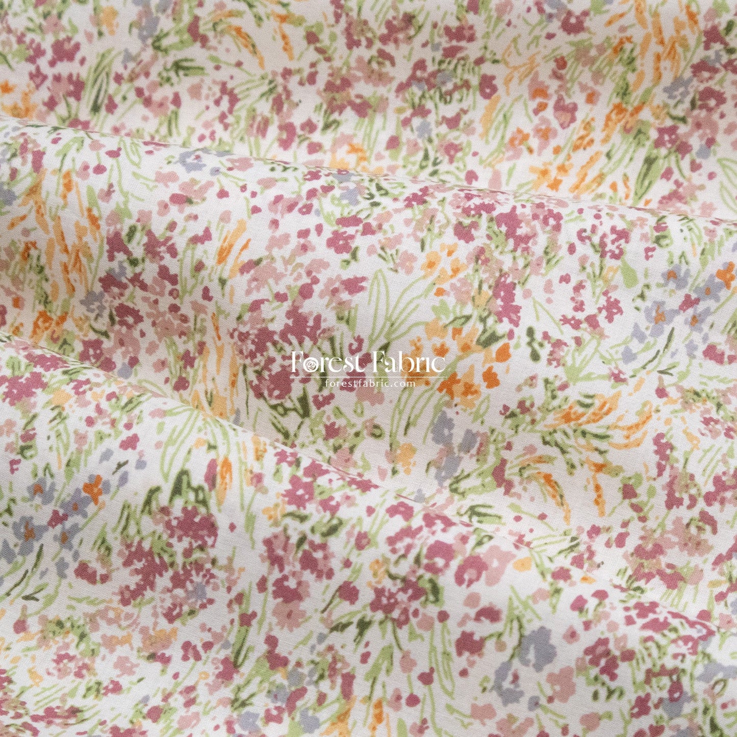 cotton lawn - Sunny Field Breeze fabric - FO:REST Fabric 布恩堂Liberty fabrictana lawnjapanese fabricykk zipper
