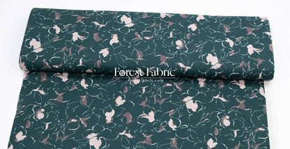 cotton line - Whispering Blossom fabric - FO:REST Fabric 布恩堂Liberty fabrictana lawnjapanese fabricykk zipper
