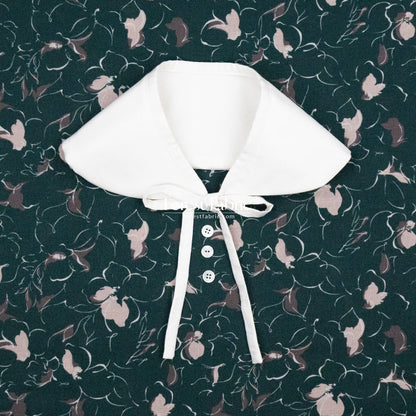 cotton line - Whispering Blossom fabric - FO:REST Fabric 布恩堂Liberty fabrictana lawnjapanese fabricykk zipper