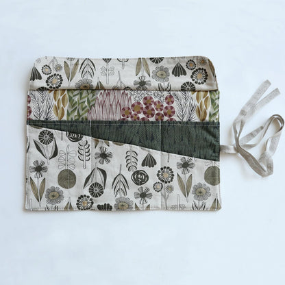 cotton linen - Bloom by bookhou Flower fabric B - FO:REST Fabric 布恩堂Liberty fabrictana lawnjapanese fabricykk zipper