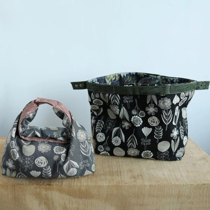 cotton linen - Bloom by bookhou Flower fabric C - FO:REST Fabric 布恩堂Liberty fabrictana lawnjapanese fabricykk zipper
