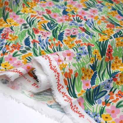 Cotton Linen - Bramble Lea Natural Fabric Canvas
