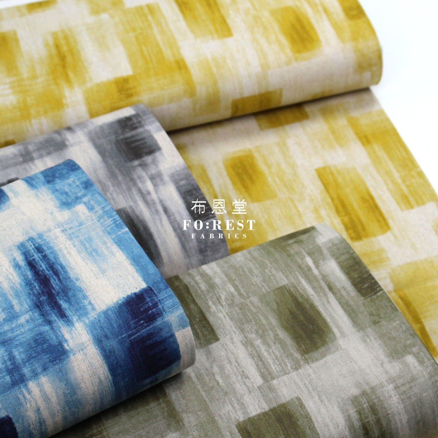 cotton linen - Geometry fabric - FO:REST Fabric 布恩堂Liberty fabrictana lawnjapanese fabricykk zipper
