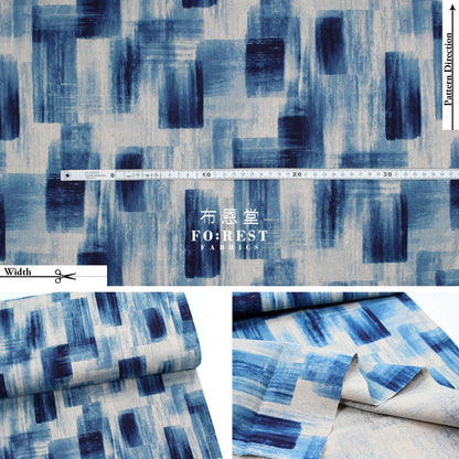 cotton linen - Geometry fabric - FO:REST Fabric 布恩堂Liberty fabrictana lawnjapanese fabricykk zipper
