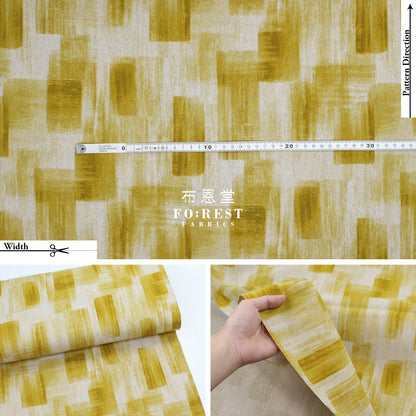 cotton linen - Geometry fabric - FO:REST Fabric 布恩堂Liberty fabrictana lawnjapanese fabricykk zipper