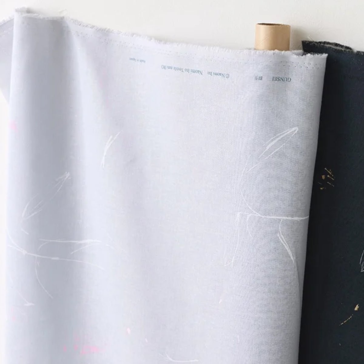 cotton Linen - GUNSEI fabric 棉麻 - FO:REST Fabric 布恩堂Liberty fabrictana lawnjapanese fabricykk zipper