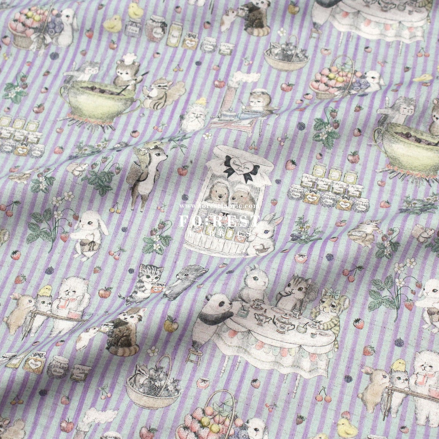 cotton linen - Jam Lab fabric - FO:REST Fabric 布恩堂Liberty fabrictana lawnjapanese fabricykk zipper