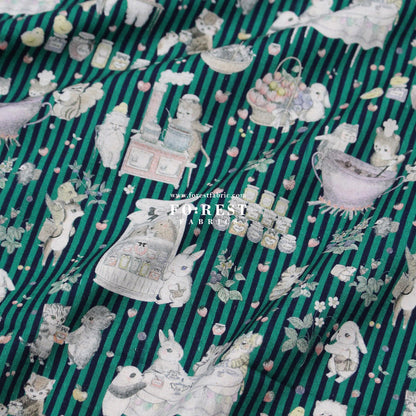 cotton linen - Jam Lab fabric - FO:REST Fabric 布恩堂Liberty fabrictana lawnjapanese fabricykk zipper