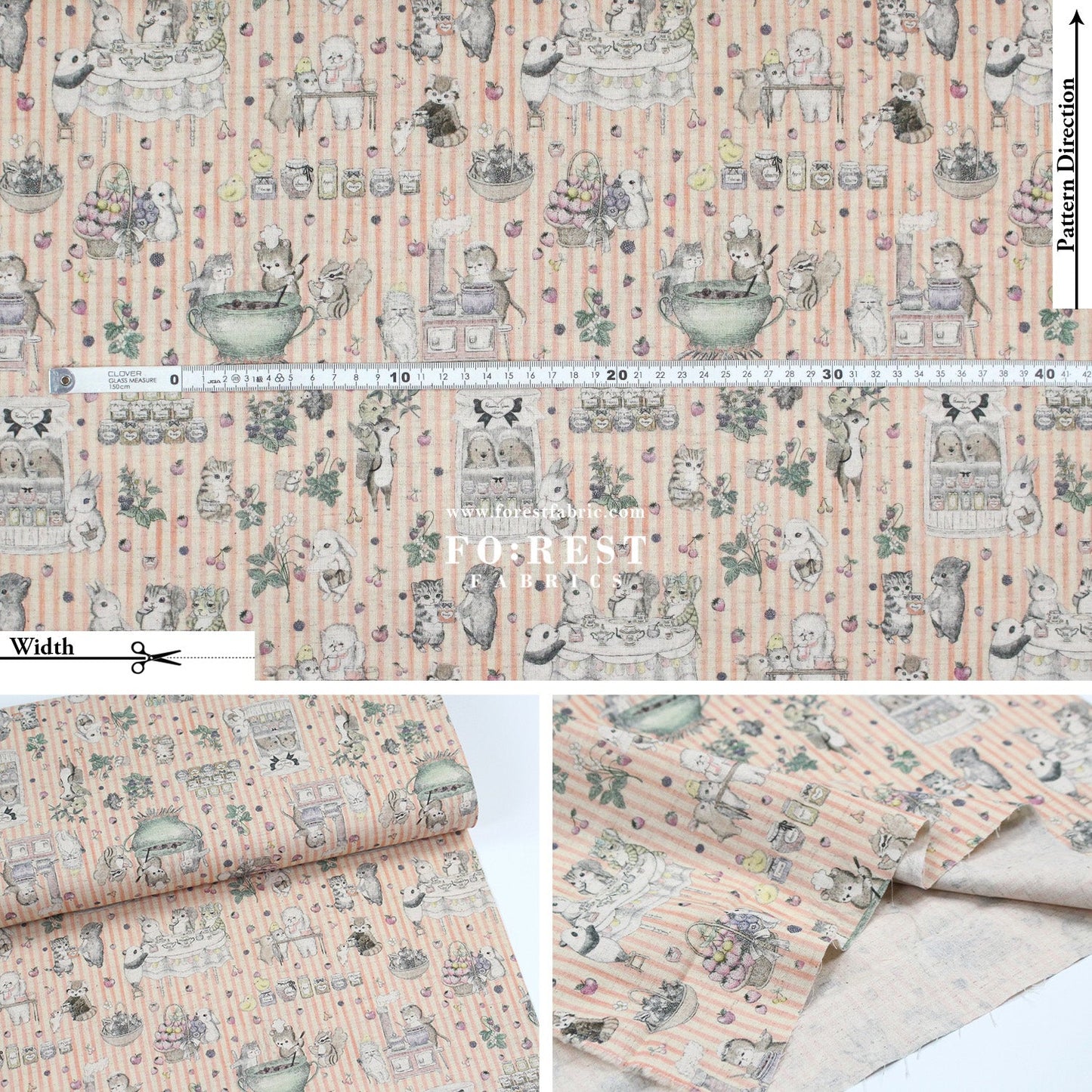 cotton linen - Jam Lab fabric - FO:REST Fabric 布恩堂Liberty fabrictana lawnjapanese fabricykk zipper