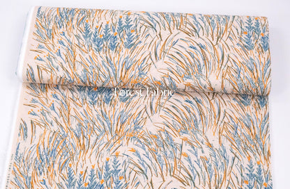 cotton linen - KESHIKI Harappa fabric - FO:REST Fabric 布恩堂Liberty fabrictana lawnjapanese fabricykk zipper