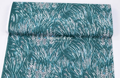 cotton linen - KESHIKI Harappa fabric - FO:REST Fabric 布恩堂Liberty fabrictana lawnjapanese fabricykk zipper