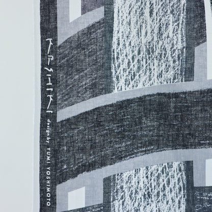 cotton linen - KESHIKI Highway fabric D - FO:REST Fabric 布恩堂Liberty fabrictana lawnjapanese fabricykk zipper