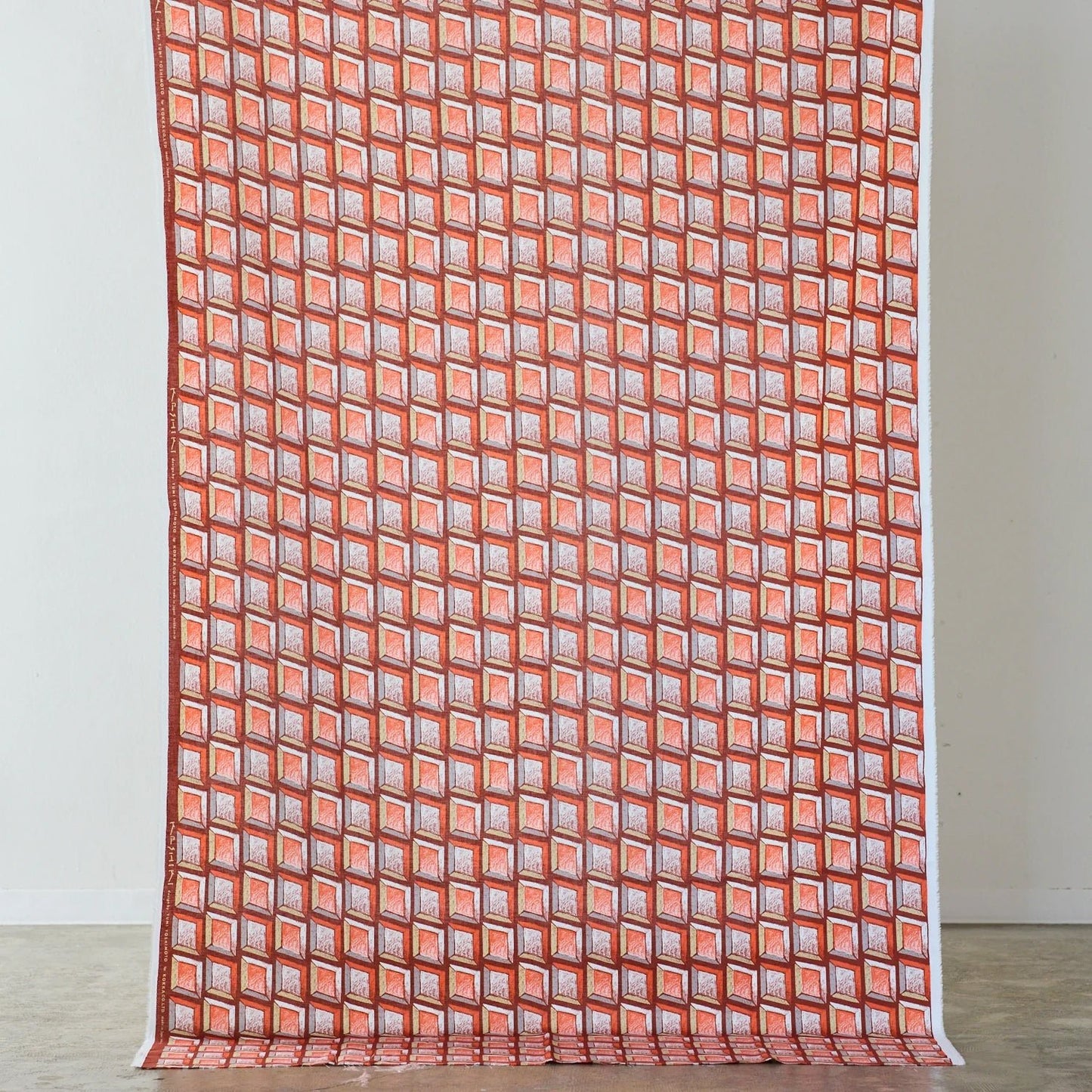 cotton linen - KESHIKI Window fabric B - FO:REST Fabric 布恩堂Liberty fabrictana lawnjapanese fabricykk zipper