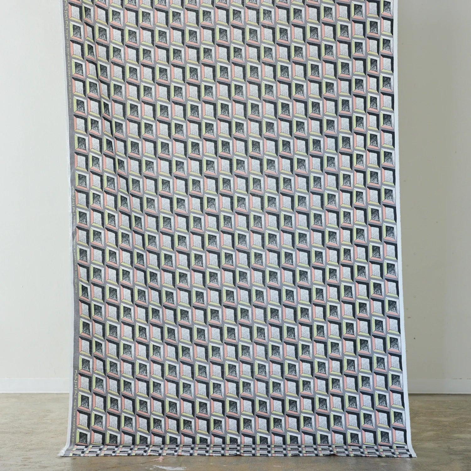 cotton linen - KESHIKI Window fabric C - FO:REST Fabric 布恩堂Liberty fabrictana lawnjapanese fabricykk zipper
