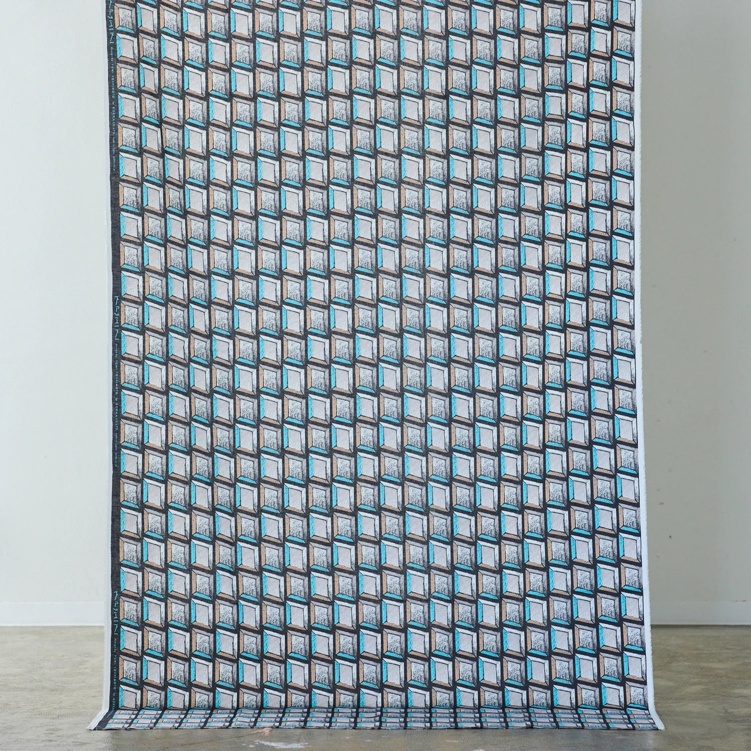 cotton linen - KESHIKI Window fabric D - FO:REST Fabric 布恩堂Liberty fabrictana lawnjapanese fabricykk zipper